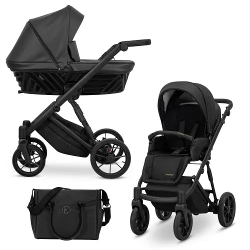 Wózek dziecięcy Kunert Ivento 2w1 - kolor: Deep Black
