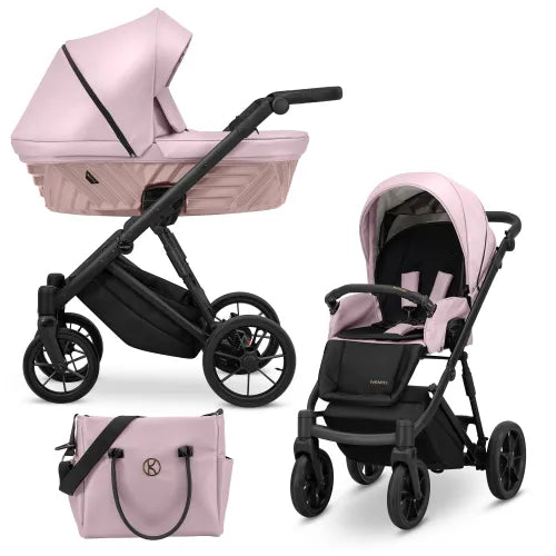 Wózek dziecięcy Kunert Ivento 2w1 - kolor: Smoky Pink
