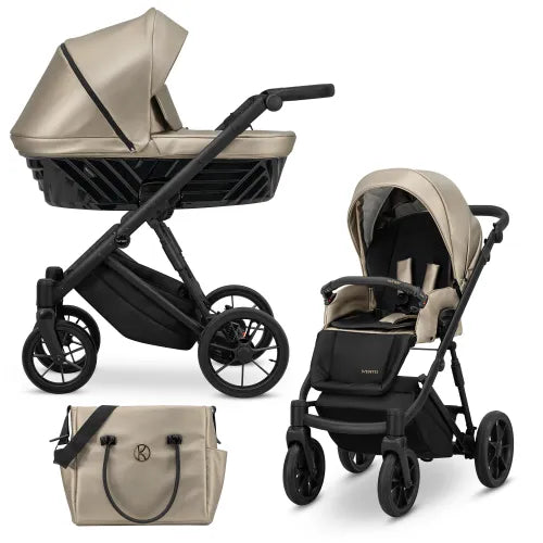 Kunert Ivento 2-in-1 Stroller – Eco Grey Metalic – image 3