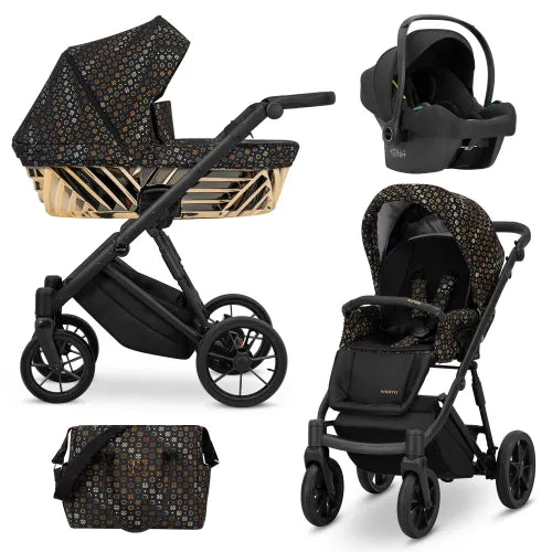Kunert Ivento Glam 3-in-1 Stroller – White Style – image 2