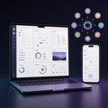 LifeOS Pro personal planning dashboard shown on a laptop and phone