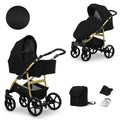 Kunert MATA 2-in-1 Stroller – Black – image 1