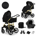 Kunert MATA 3-in-1 Stroller – Black – image 1