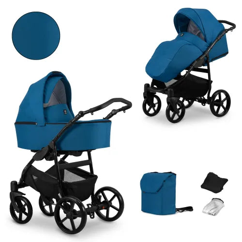 Kunert MATA 2-in-1 Stroller – Sea Blue – image 2