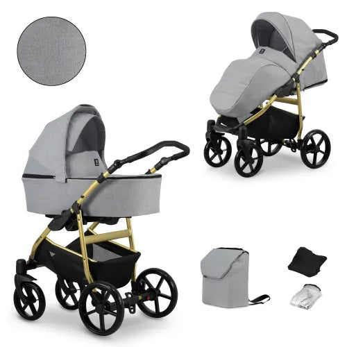 Kunert MATA 2-in-1 Stroller – Grey – image 1