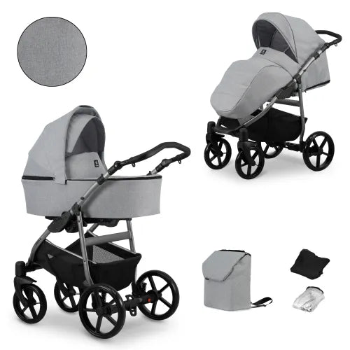Kunert MATA 2-in-1 Stroller – Grey – image 3