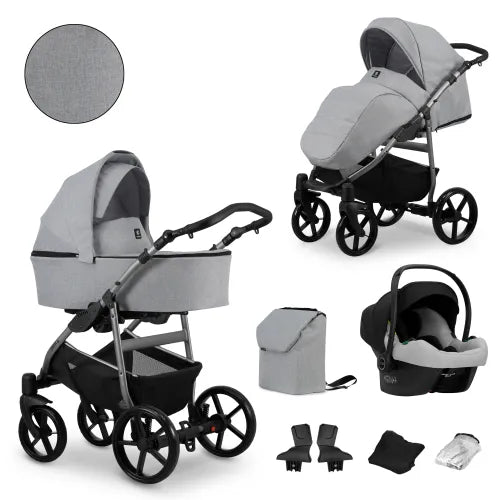 Kunert MATA 3-in-1 Stroller – Grey – image 2
