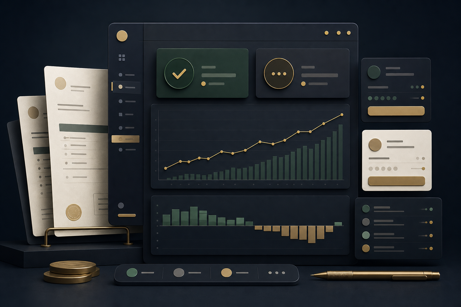 Freelance Invoice and Income Tracker visual preview