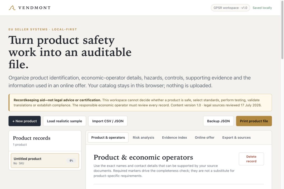 GPSR Product File Builder visual preview