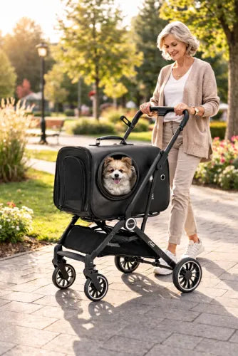 Kunert Muxi Pet Stroller – Black – image 7